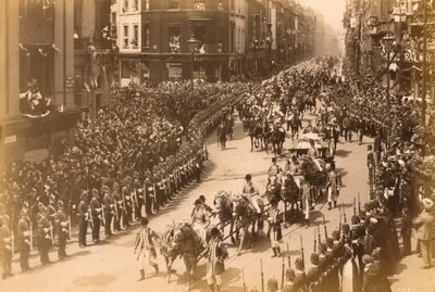 Queen Victoria, Diamond Jubilee procession, 1897 by English Photographer